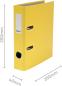 Preview: Biella ordner plasticolor 4cm 10750420u gelb a5 - Biella-10750420u-7611365258048-03.jpg