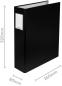Preview: Biella stiftbuch tixor 8cm 12844802u schwarz a4 - Biella-12844802u-7611365202966-03.jpg