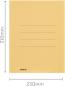 Preview: Biella einlagemappe m. klappe a4 25040120u gelb 240g/m2 50 stück - Biella-25040120u-7611365216734-03.jpg