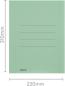 Preview: Biella einlagemappe m. klappe a4 25040130u grün 240g/m2 50 stück - Biella-25040130u-7611365216772-03.jpg