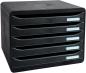 Preview: Biella schubladenbox quer bigbox a4+ 30871402bidu schwarz, 5 schubladen - Biella-30871402bidu-7611365474615