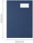 Preview: Biella unterschriftenmappe a4 34342007u dunkelblau 20-teilig - Biella-34342007u-7611365287123-04.jpg