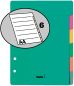 Preview: Biella kartonregister a5 46052600u pastell 6-teilig - Biella-46052600u-7611365231294
