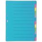Preview: Biella kartonregister a4 46141200u bunt 12-teilig - Biella-46141200u-7611365257065