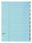 Preview: Biella kartonregister 210g a4 46244200u blau/gelb 1-20 - Biella-46244200u-7611365231515