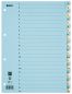 Preview: Biella kartonregister 210g a4 46244400u blau/gelb a-z 24-teilig - Biella-46244400u-7611365231553