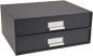 Preview: Bigso box of sweden schubladenbox birger 15752000 2 schubladen, dunkelgrau - Bigso-box-of-sweden-15752000-7330061943569