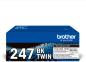 Preview: Brother toner hy twin pack schwarz tn-247bktwin hl-l3210cw 2x3000 seiten - Brother-tn-247bktwin-4977766812726-04.jpg