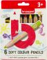 Preview: Bruynzeel farbstiftset kids dick 60119006 6 farben - Bruynzeel-60119006-8712079420895