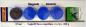 Preview: BÜroline magnet 37 mm 392632 blau 4 stück - Bueroline-392632-7612532015242