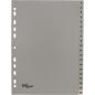 Preview: BÜroline register pp a4 40942 grau 1-20 - Bueroline-40942-7612532058140-02.jpg