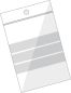 Preview: BÜroline pressverschl. beutel 200×250mm 422306 transp. 100 stck. - Bueroline-422306-7612532044570