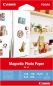 Preview: Canon magnetic photo paper 10x15cm mg-101 glossy 5 blatt - Canon-mg-101-4549292137583