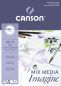 Preview: Canson imagine zeichenpapierblöcke a4 200006008 200g, weiss 50 blatt - Canson-200006008-3148950060082