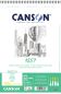 Preview: Canson skizzenpapier a4 31412a001 120g, weiss 50 blatt - Canson-31412a001-3148950033864