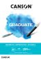 Preview: Canson graduate aquarelle a3 400110375 20 blatt, weiss, 250g - Canson-400110375-3148950021175