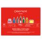 Preview: Caran d'ache postkartenblock a6 454.112 12 blatt 250g/m2 - Caran-dache-454112-7630002349550