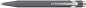 Preview: Caran d'ache roller 849 0.7mm 846.595 grau, mit metalletui - Caran-dache-846595-7630002346313