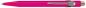 Preview: Caran d'ache kugelschreiber 849 metall 849.090 rosa, refill, schrift blau - Caran-dache-849090-7610186029097