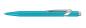 Preview: Caran d'ache kugelschreiber 849 colormat-x 849.181 türkisblau - Caran-dache-849.181-7630002351423-02.jpg