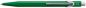 Preview: Caran d'ache kugelschreiber 849 metall 849.210 grün, refill, schrift blau - Caran-dache-849210-7610186029165