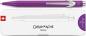Preview: Caran d'ache kugelschreiber 849 colormat-x 849.605 violet, slimpack - Caran-dache-849.605-7630002352048-04.jpg