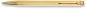 Preview: Caran d'ache kugelschreiber 898.208 gold ecridor chevron - Caran-dache-898208-7610186712081