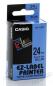 Preview: Casio beschriftungsband xr-24bu 24mm/8m schwarz/blau - Casio-xr-24bu-4971850123798