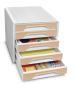 Preview: Cep schubladenbox smoove silva 1071111021 5 schubladen weiss/buche - Cep-1071111021-3462159017754-02.jpg