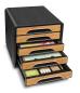 Preview: Cep schubladenbox smoove silva 1071115301 5 schubladen schwarz/bambus - Cep-1071115301-3462159018225-02.jpg