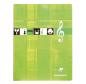 Preview: Clairefontaine musikheft 17x22cm 3798 5mm, kariert 28 blatt - Clairefontaine-3798-3329680379808-02.jpg