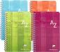 Preview: Clairefontaine spiralheft mit index 11x17cm 8609 5mm, a-z, ass. 90 blatt - Clairefontaine-8609-3329680860900