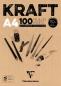 Preview: Clairefontaine block geleimt a4 96545c braun 100 blatt - Clairefontaine-96545c-3329680965452-04.jpg