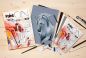 Preview: Clairefontaine paint'on block a5 975409c sortiert 24 blatt - Clairefontaine-975409c-3329689754095