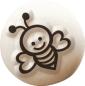 Preview: Colop ladot stein small 167841 bee - Colop-167841-8718503971575-04.jpg