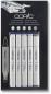 Preview: Copic marker classic 20075566 grau industriedesign, 5 stück - Copic-20075566-4013695262482