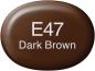Preview: Copic marker sketch 21075245 e47 - dark brown - Copic-21075245-4511338008546-02.jpg