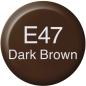Preview: Copic ink refill 21076245 e47 - dark brown - Copic-21076245-4511338056905
