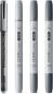 Preview: Copic marker ciao shade set 22075422 dark cool gray 4 stück - Copic-22075422-4013695268071-03.jpg