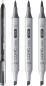 Preview: Copic marker ciao shade set 22075422 dark cool gray 4 stück - Copic-22075422-4013695268071-04.jpg