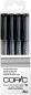 Preview: Copic multiliner 22075619 set schwarz, 4 stück - Copic-22075619-4511338052693