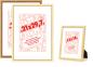 Preview: Debex wechselrahmen 24×30cm 600103-240x3 holz natur - Debex-600103-240x3-7611195702193