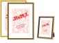Preview: Debex wechselrahmen 24x30cm 600403-240x3 holz gold - Debex-600403-240x3-7611195732190