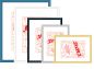 Preview: Debex wechselrahmen 30x40cm 726001300400 kunstglas, silber - Debex-726001300400-7611195243238