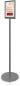 Preview: Deflecto bodenständer magnetisch a4 692056a4s dunkelgrau 33x142.2x33cm - Deflecto-692056a4s-5055425957069-02.jpg