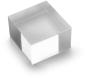 Preview: Deflecto acrylblock 75x50mm ab250 transparent poliert - Deflecto-ab250-5055425953771