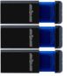 Preview: Disk2go usb-stick qlik edge 8gb 30006728 usb 2.0 triple pack - Disk2go-30006728-7640111167396