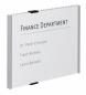 Preview: Durable türschild info sign a4 480723 silber, aluminium 297x210mm - Durable-480723-4005546402741