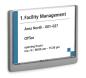 Preview: Durable türschild click sign a5 486637 graphit,kunststoff 210x148.5mm - Durable-486637-4005546405483-02.jpg