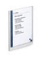 Preview: Durable türschild click sign a4 486737 graphit, kunststoff 210x297mm - Durable-486737-4005546405568